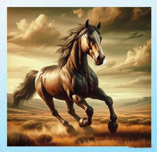 沁园春·天马行踏破苍冥，嘶断星河，下视齐州。想金羁络脑，曾驰瀚海；玉门穿羽，直取