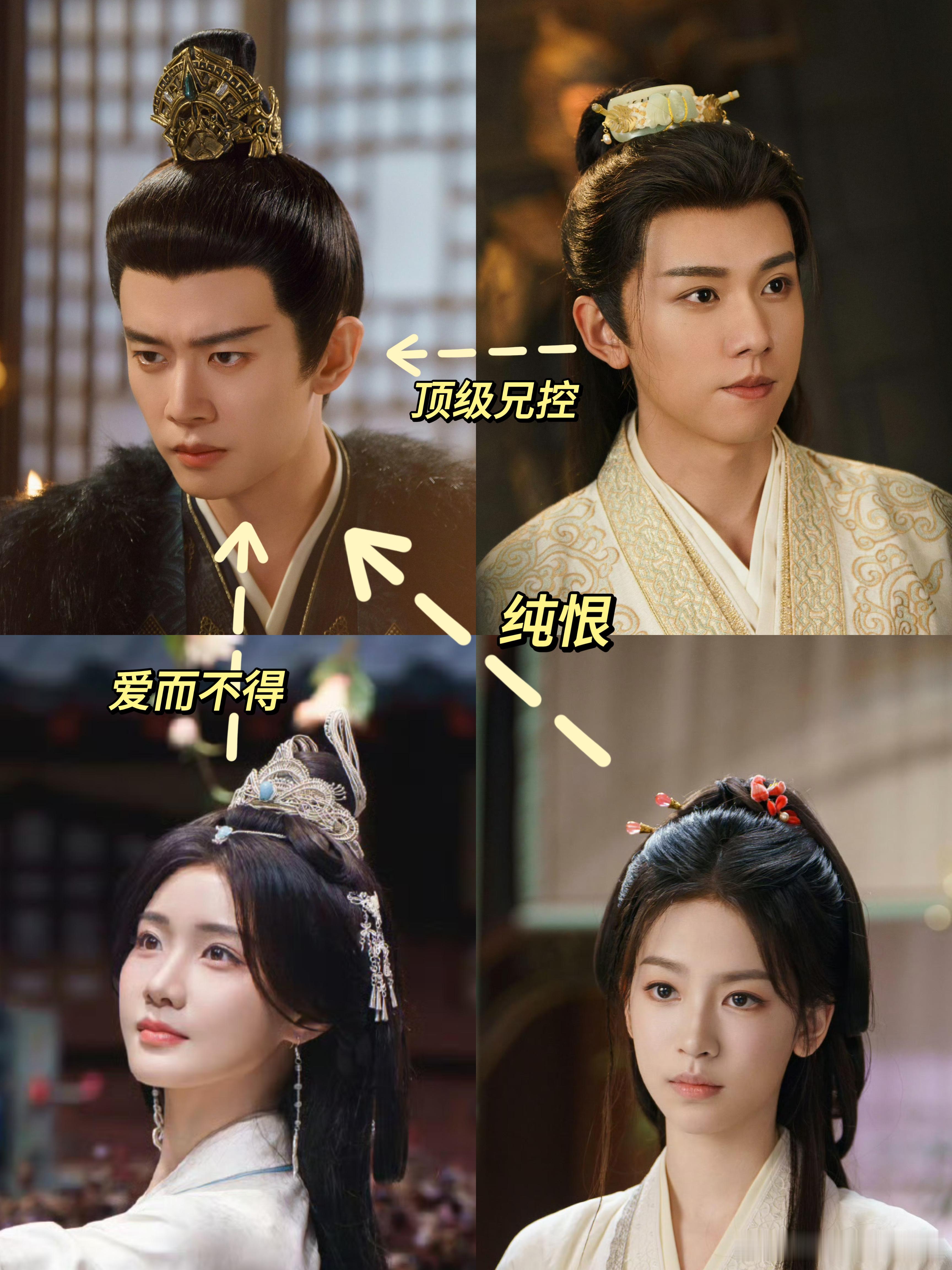 兄控帝王x温润义兄的禁忌张力直接拉满，一个眼神拉丝一个隐忍克制，太好磕了 
