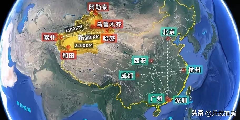 中央绝对有高人，20年前就在大力建设新疆的货运公路，进行新疆大开发。

国家早就