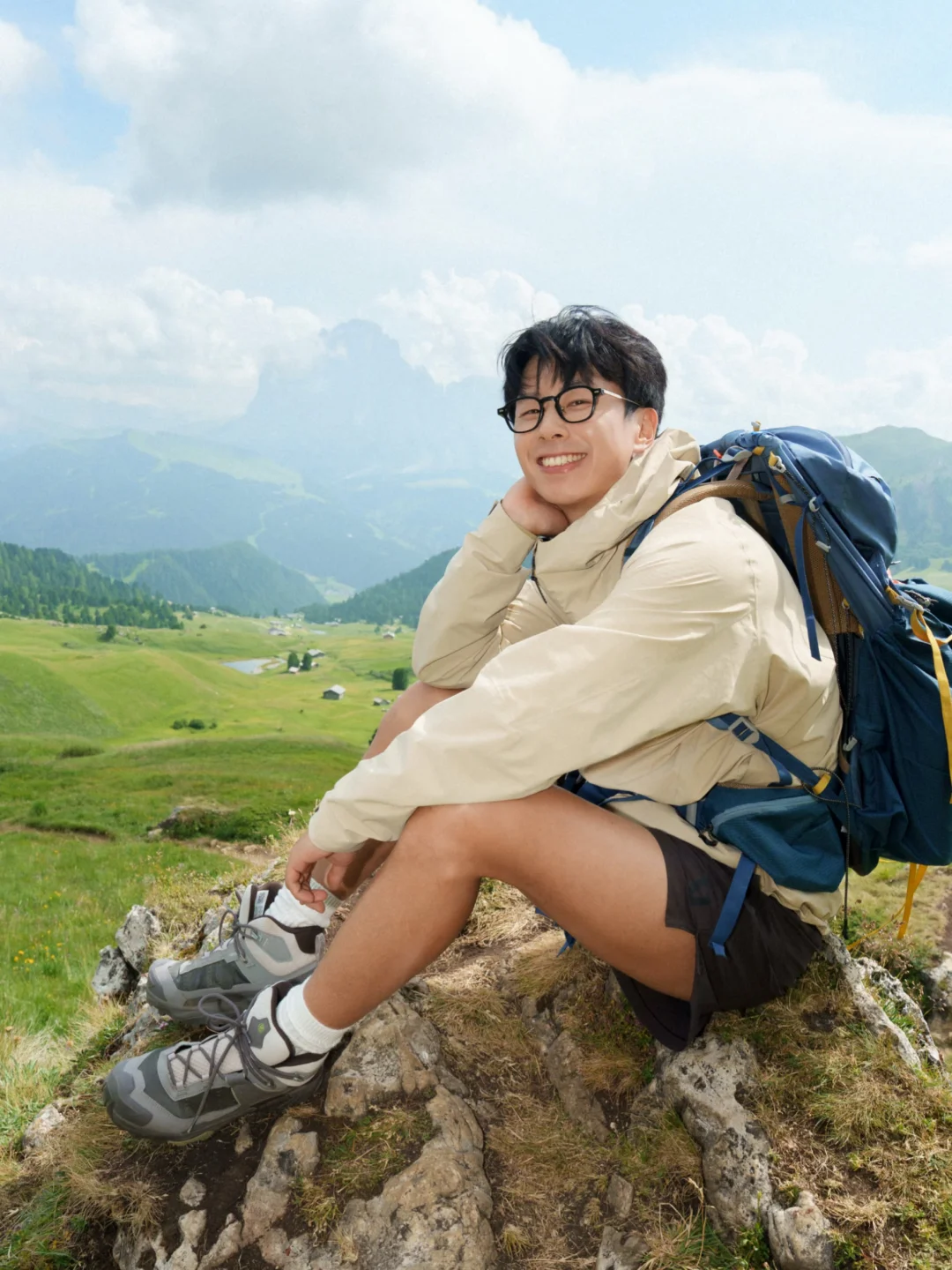 Day1刀锋山⛰️，阳光和冰雹同时让我赶上了