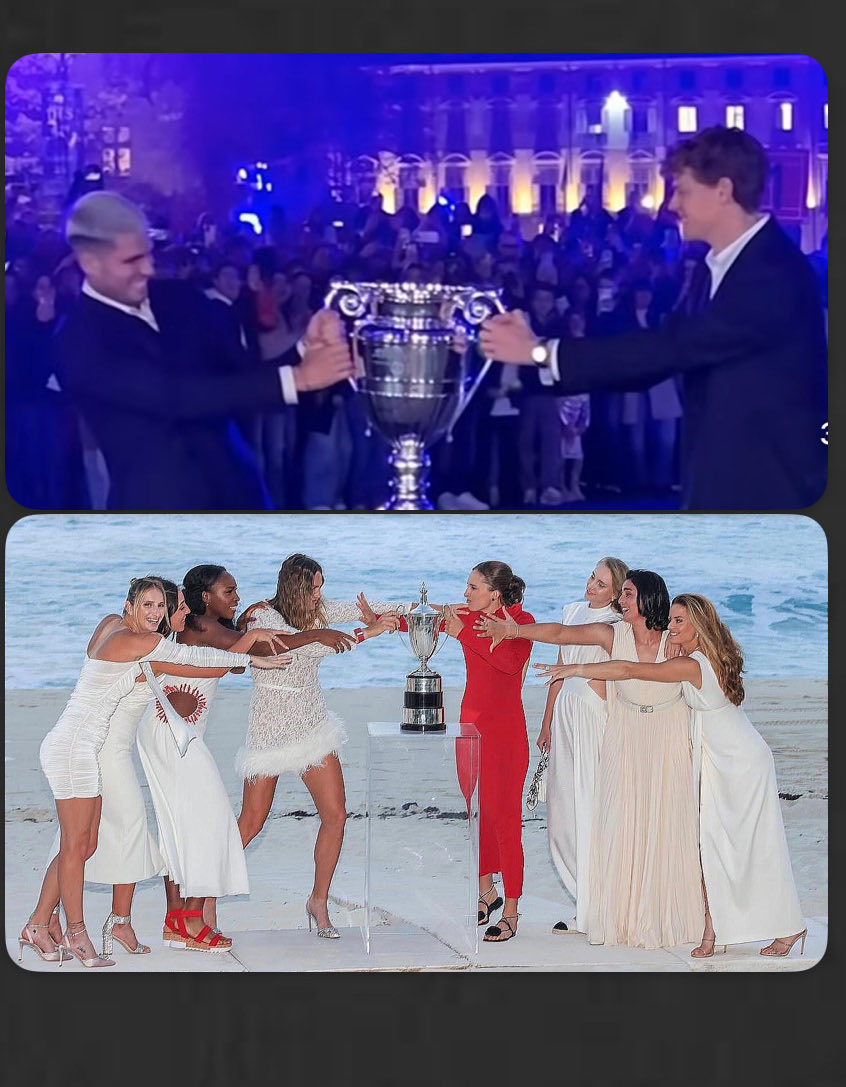 一张神拼图，精准描绘了当今男女网坛的竞争格局——男子二人转，女子大乱斗。WTA总