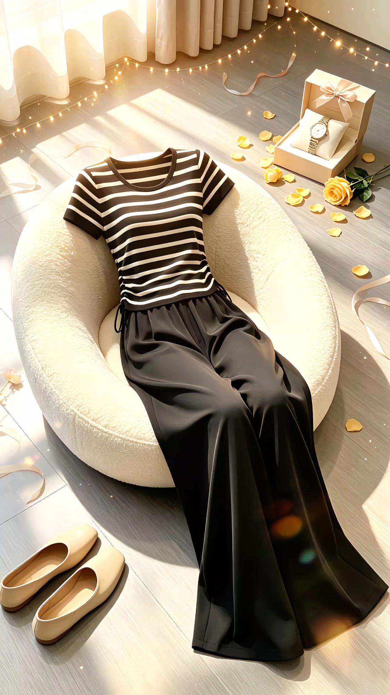 日常穿搭自由 夏日舒适穿搭 显瘦穿搭灵感 韩系通勤ootd 时尚穿搭