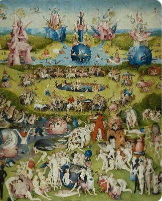 《人间乐园》
是一幅由荷兰早期尼德兰大师耶罗尼米斯·博斯在1490年至1510年