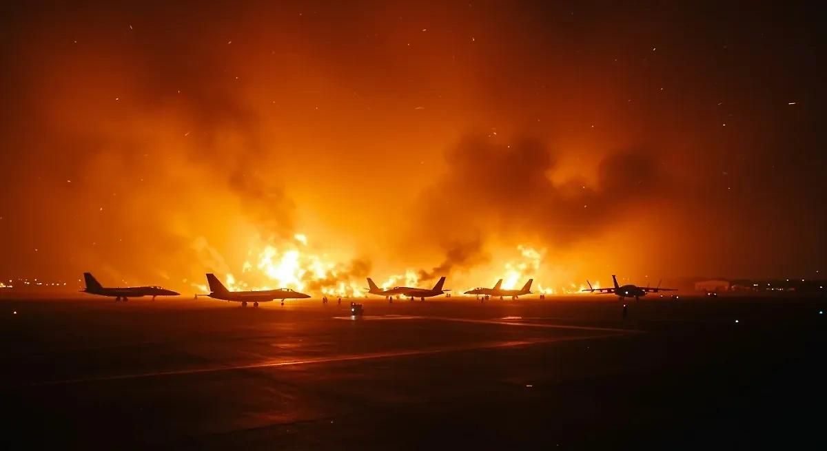 俄罗斯“匕首”将乌克兰武装部队在杜布诺的 F-16 和 Su-24 空军基地变成