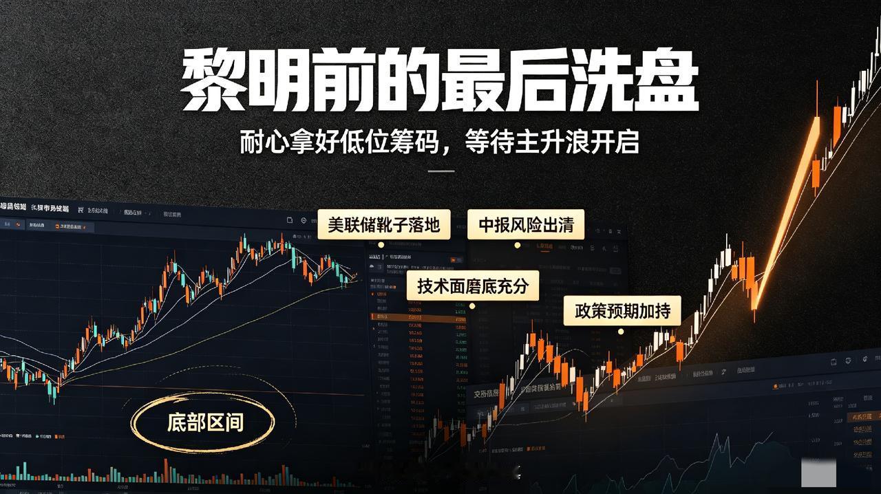 底部磨底尾声！A股大反攻蓄力完毕，只待变盘点火
 
风险提示：本文仅为市场逻辑复