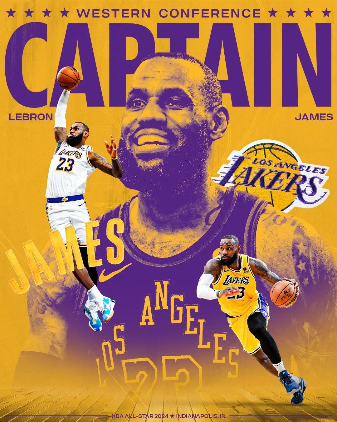 詹姆斯21年生涯，20次全明星，20次首发！20次全明星，也超越贾巴尔成为历史第