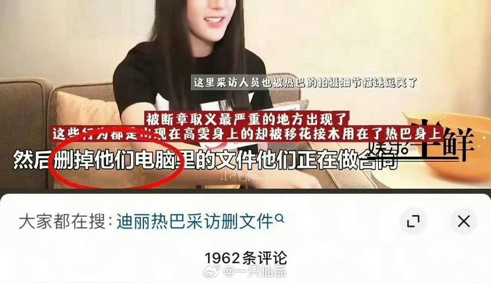 必须澄清，迪丽热巴wwzz啊这是高雯做的…被移花接木这么久