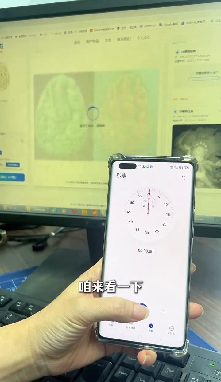 这玩意儿真能一键变高清？
你上传张模糊老图，它51秒给你整出玉雕级细节。
不用再