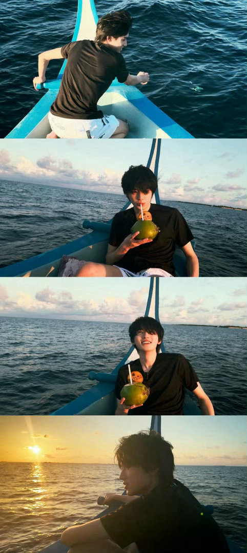 宋亚轩海边氛围感plog 海边少年帅到心动！氛围感拉满