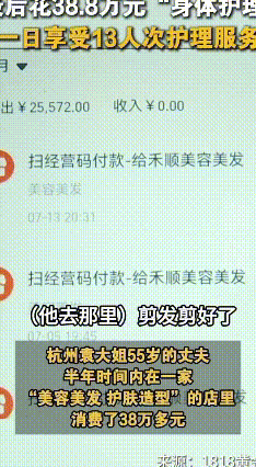 55岁大叔半年花38万美容，每天13次服务？背后套路太离谱！
 55岁大叔本想做