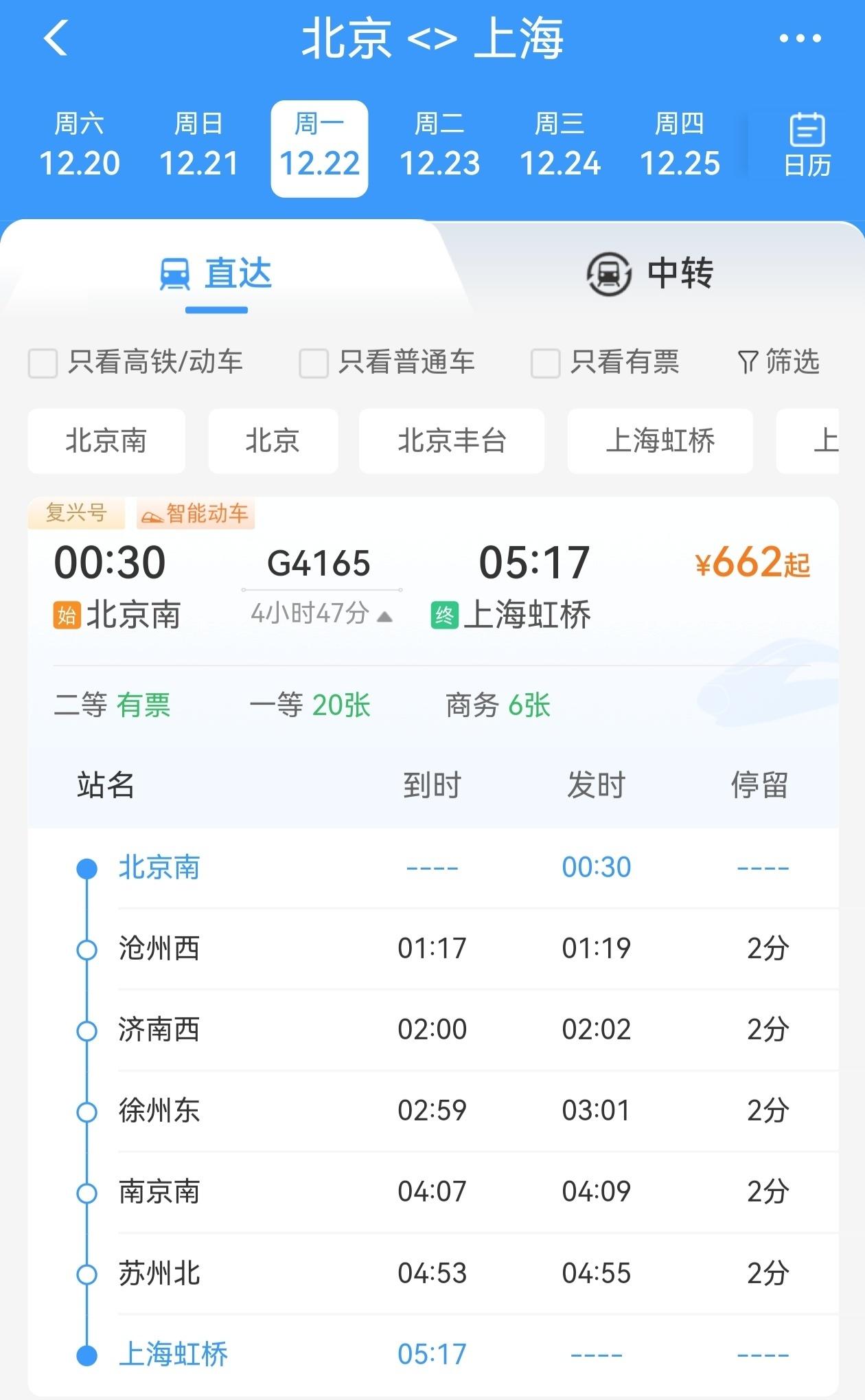 连夜开跑，不藏了！
12月16日，网友爆料12306APP将在12月22日加开京