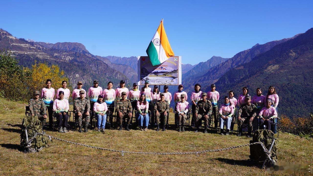 据印媒报道，近日印度占领军与印度登山基金会在 达旺的孜米塘（Zemithang）