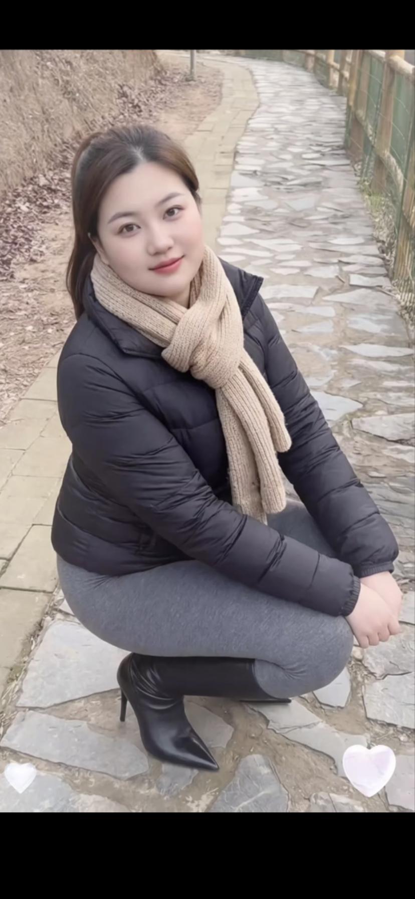 寒冬暖意融，芳心似我心。