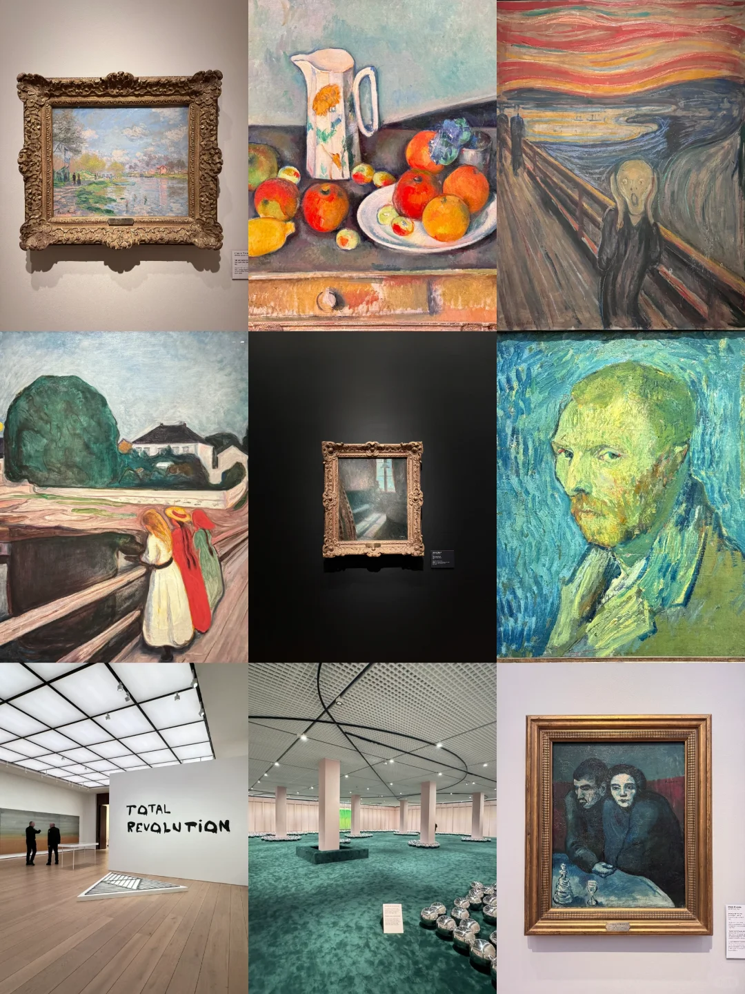 挪威国家博物馆逛得那叫一个心满意足