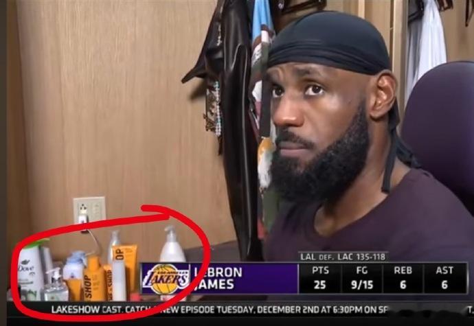 多芬这个牌子，要火了。詹姆斯爱用护肤品nba 