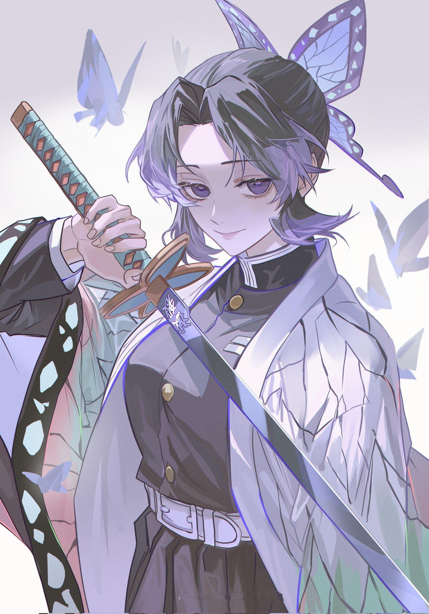 画师 X：harenzero画的鬼灭之刃人物 