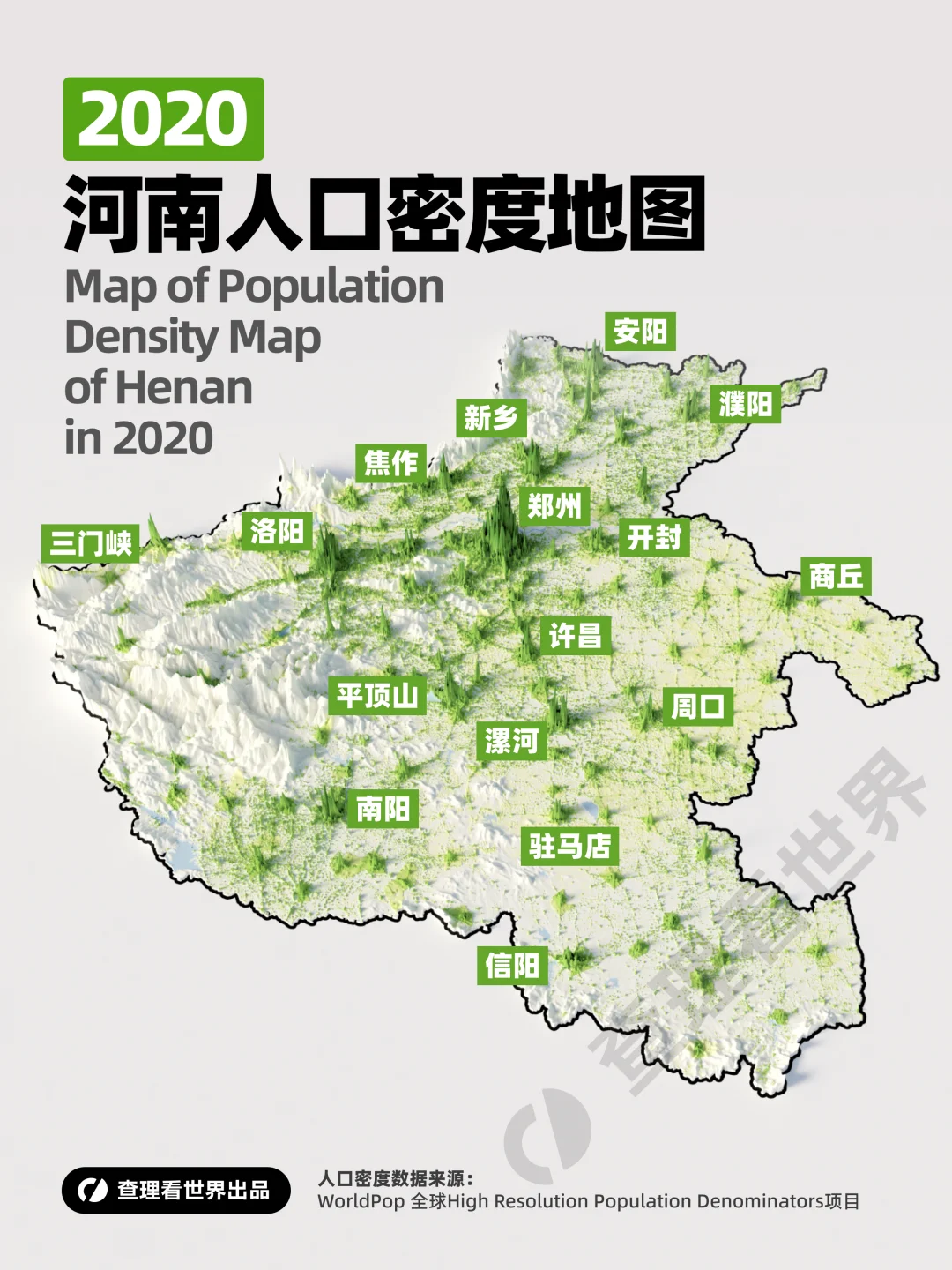 河南9800万人口都分布在哪里？