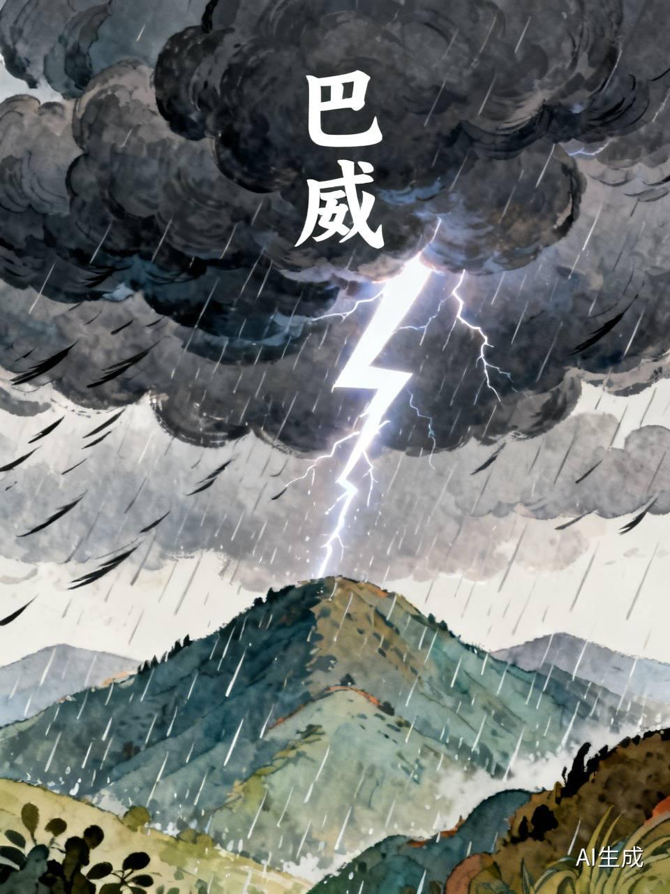 台风巴威逼近，温州霞关镇全镇人撤离
 
狂风预警持续拉响，超强台风巴威步步紧逼浙