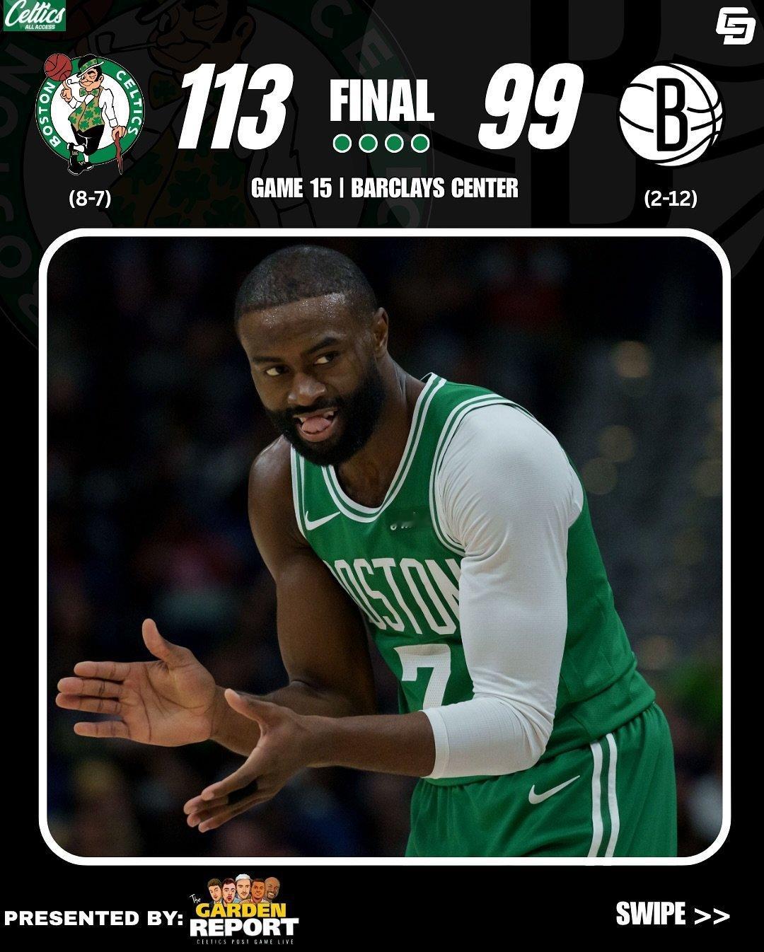 113：99客场战胜篮网，不知不觉，已经3连胜了！