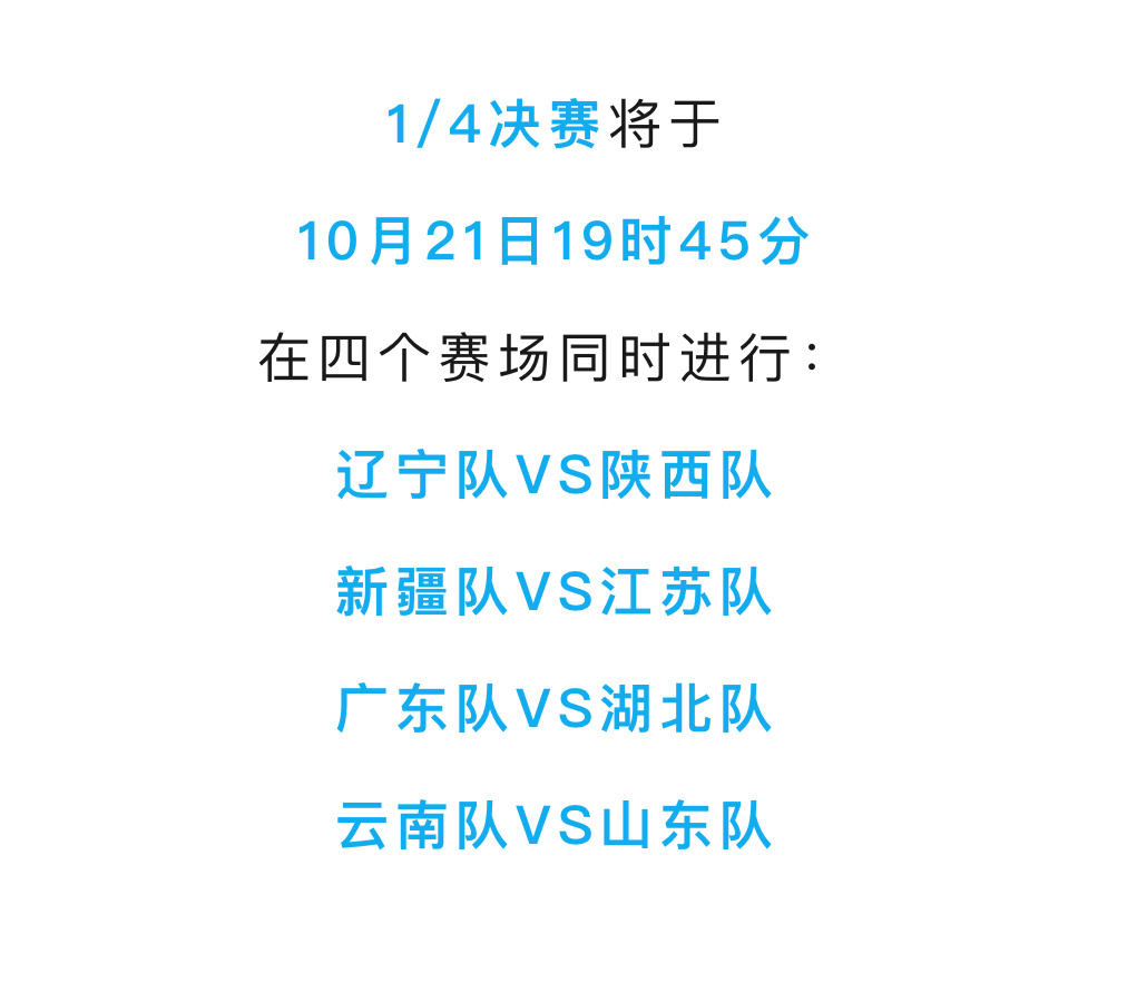 U18男足八强出炉1/4决赛对阵揭晓辽宁vs陕西 ​​​