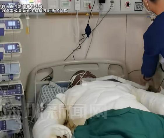 千万别乱用！家用疏通剂竟是“化骨水”，男子通厕所被腐蚀，险丢性命进ICU。

很
