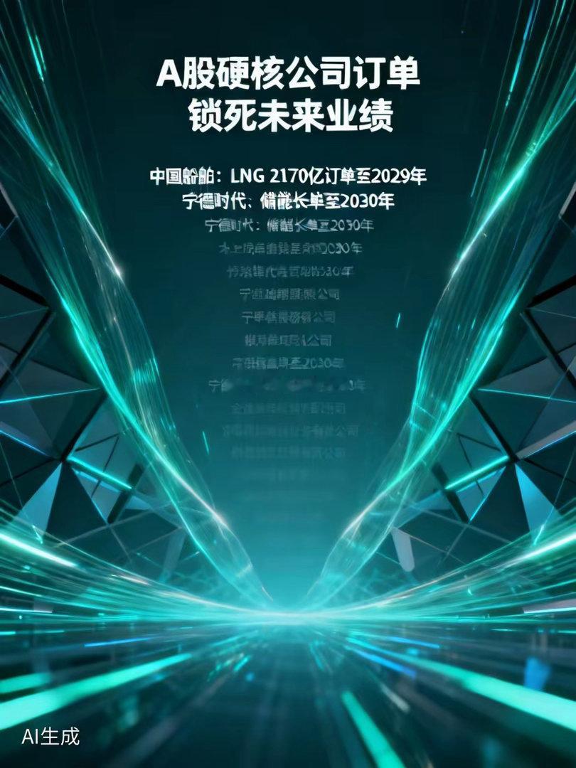 五一期间，发现A股一些实力强劲的公司凭借订单锁定了未来业绩，下面盘点10家：中国