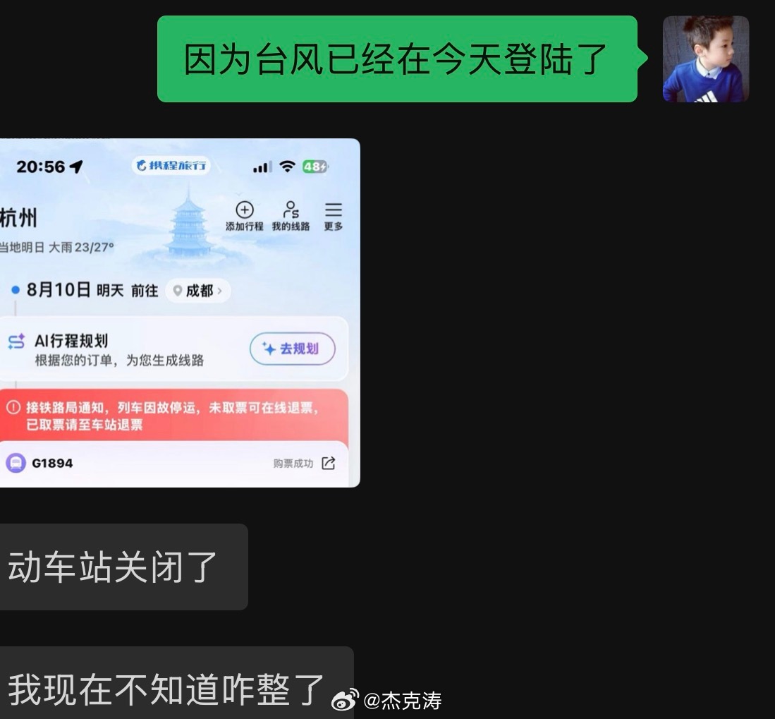 白海豚 上班台风真的跟大家的生活息息相关现在一个同事回不来，一个重要的货物发不了