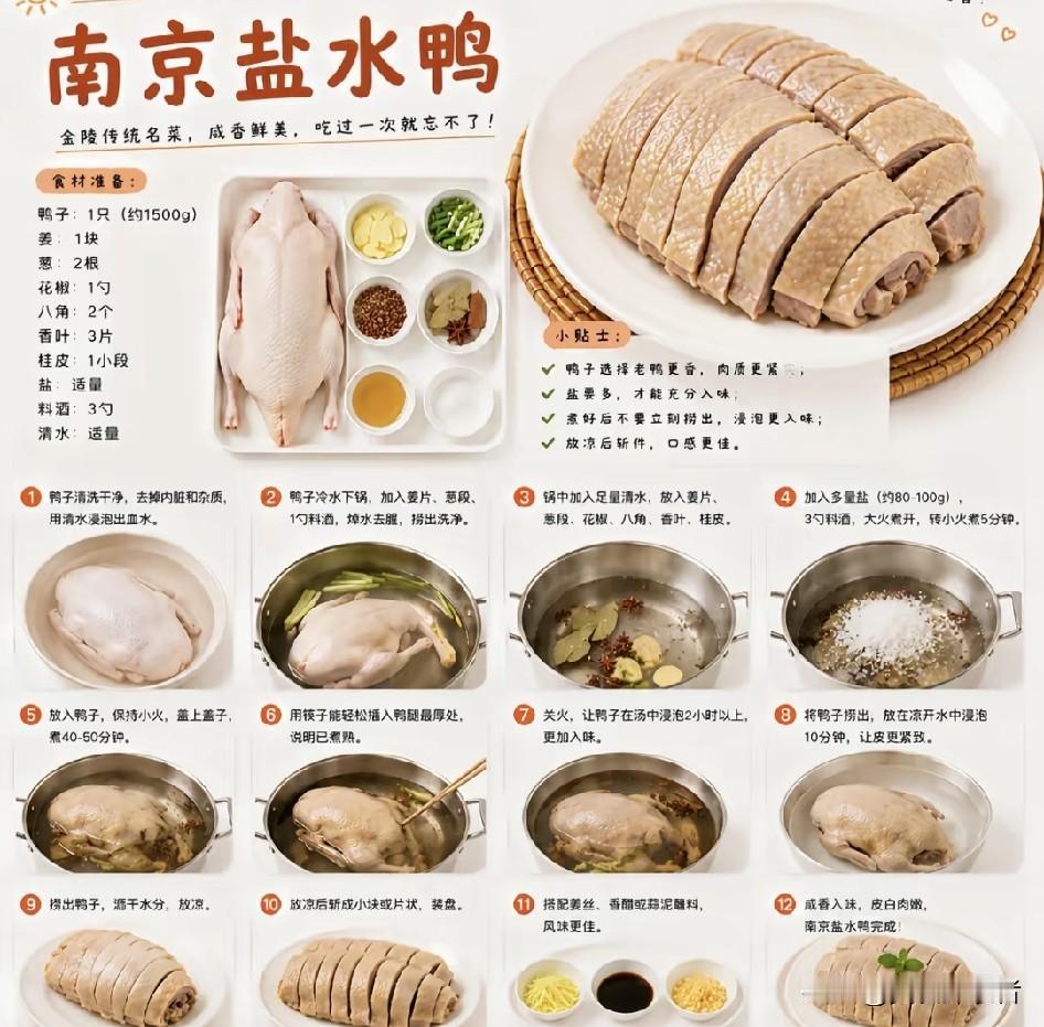 做了8年南京街头盐水鸭档口，靠这手配方攒下了两套房，今天把压箱底的主调料逻辑全抖