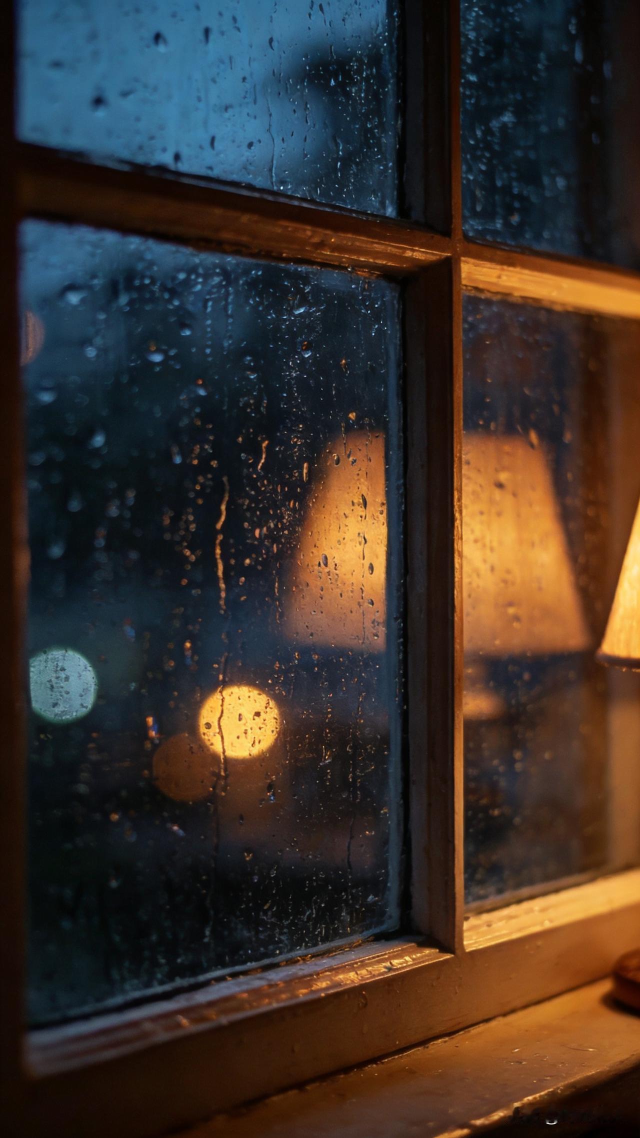 夜里听雨敲窗，突然想了个上联，各位师友来对下联？

上联：三更细雨敲窗棂
雨夜的