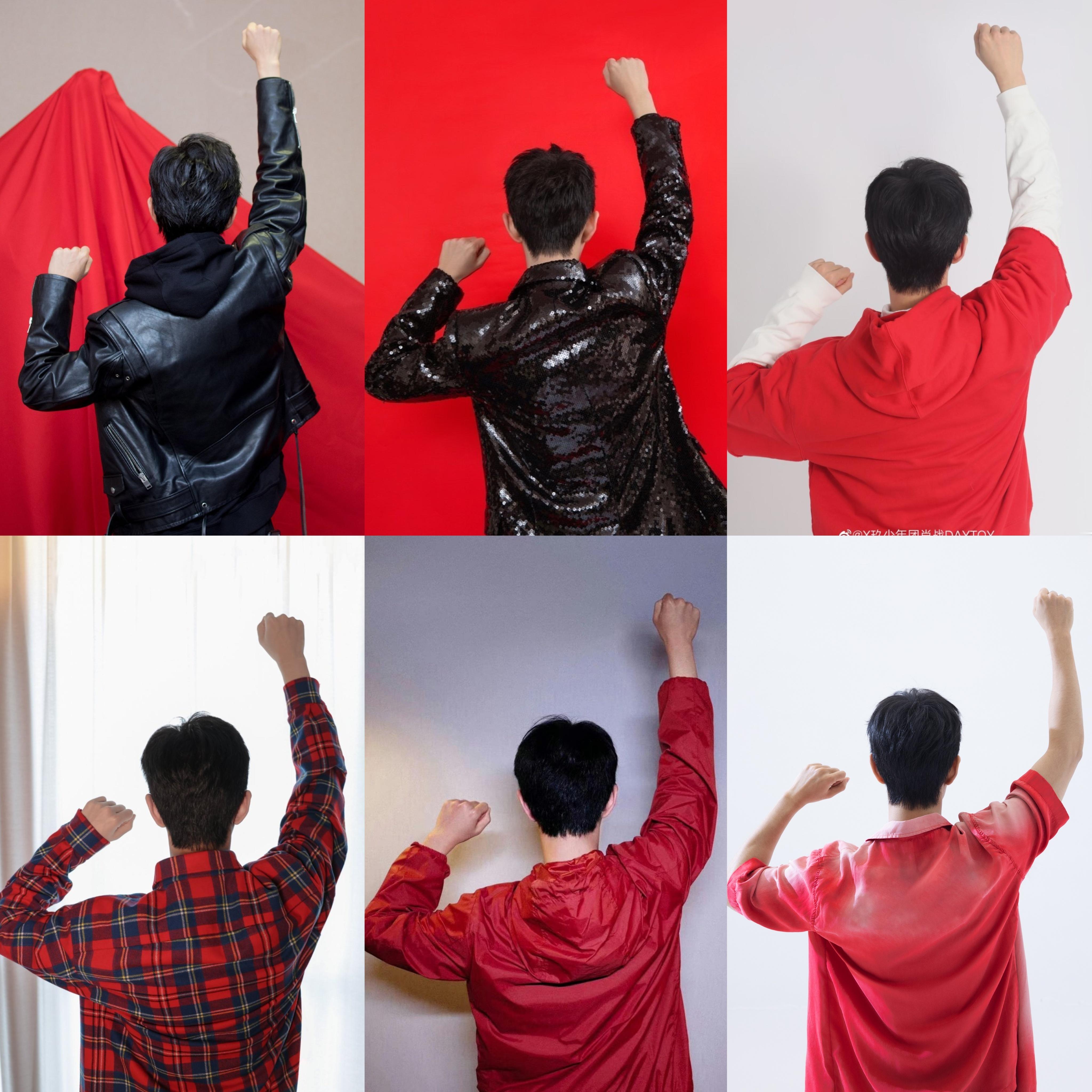 肖战王一博，新年快乐，2025冲鸭[拳头][拳头][拳头]新图穿短袖，说明肖战在