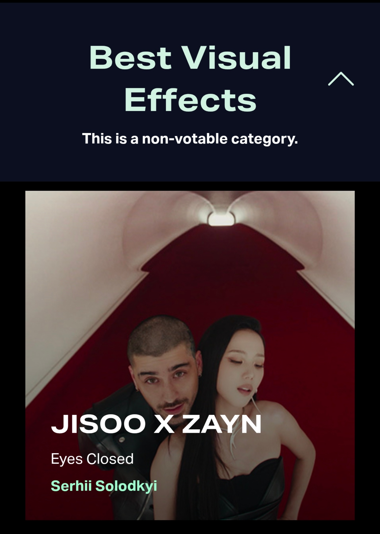 BLACKPINK 恭喜JISOO & ZAYN 「EYES CLOSED」获得