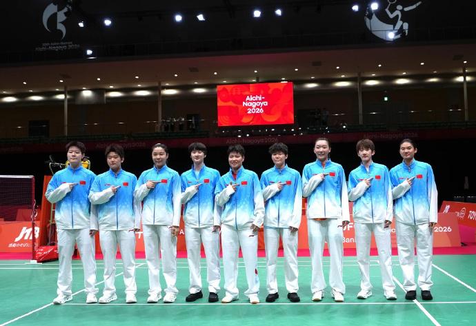 名古屋亚运会，女团决赛：中国 3-0 日本

一单：王祉怡 14-21、21-1