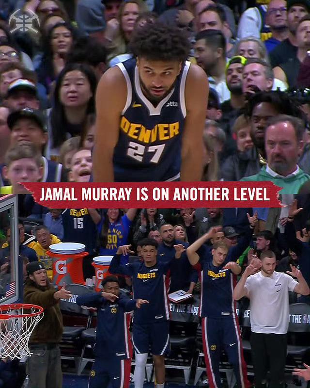 约基奇39分15篮板10助攻三双六犯，穆雷35分钟3篮板5助攻，掘金加时战胜火箭