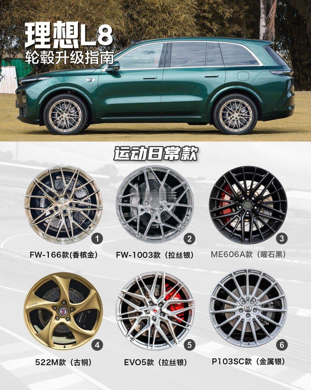 理想大哥，可以来安排，原厂铸造轮毂  易开裂，易变形，重量较重，导致制动距离偏长