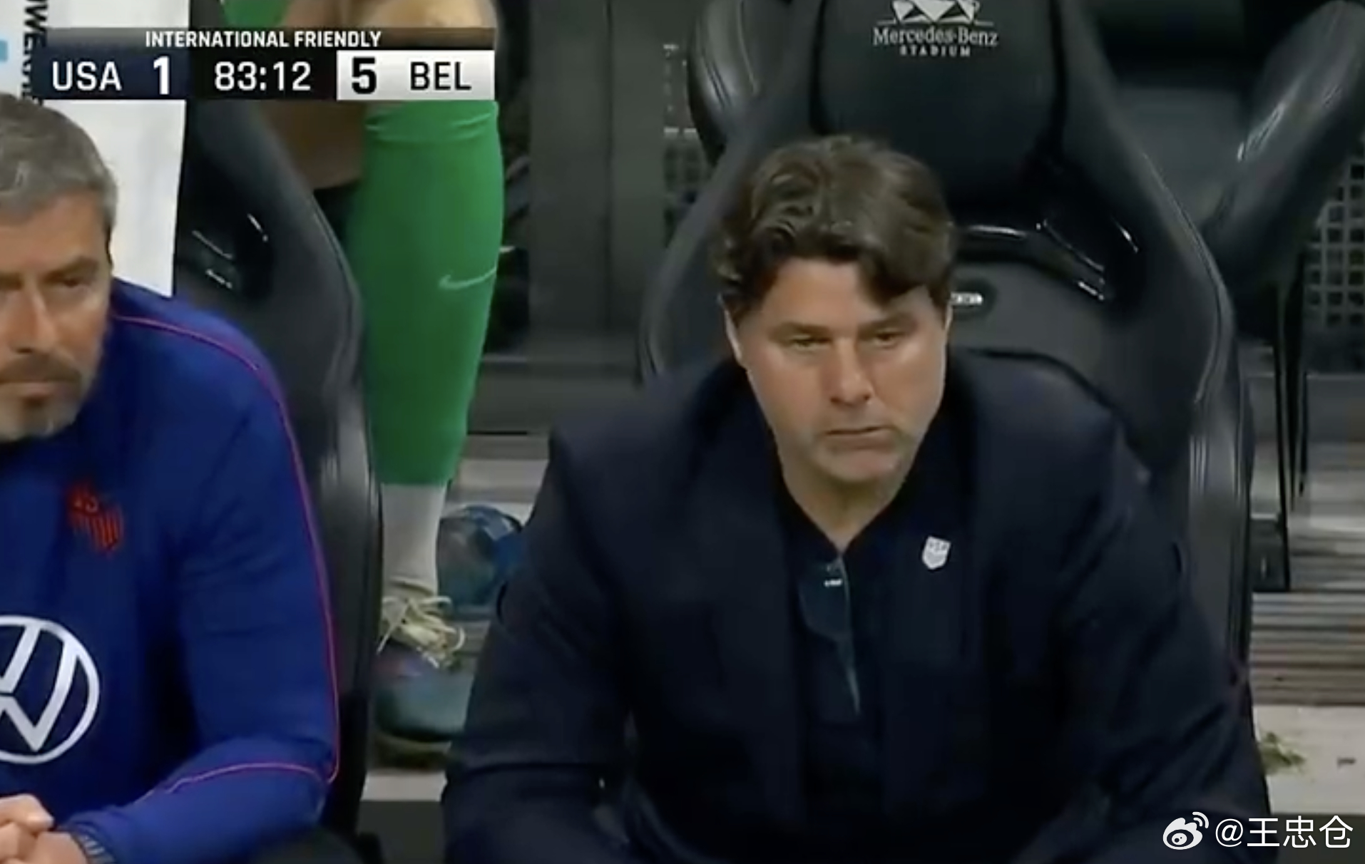 美国2比5比利时 有点为波切蒂诺担心，如果东道主正赛也这样被血虐五六个，会是什么