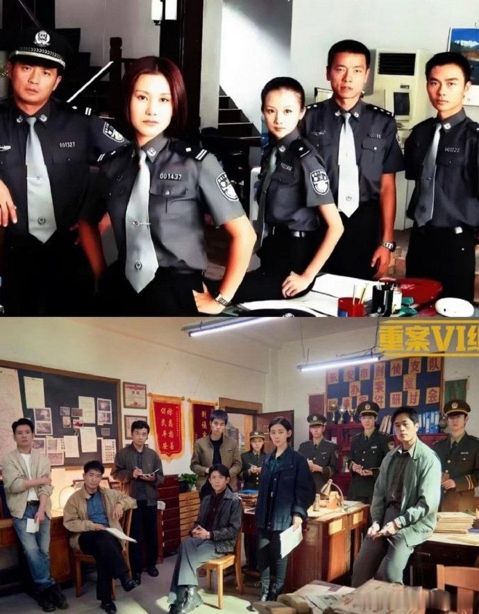 重案六组新老版对比重案六组新老版剧照对比重案六组剧照新旧对比，新版构图完全没有原