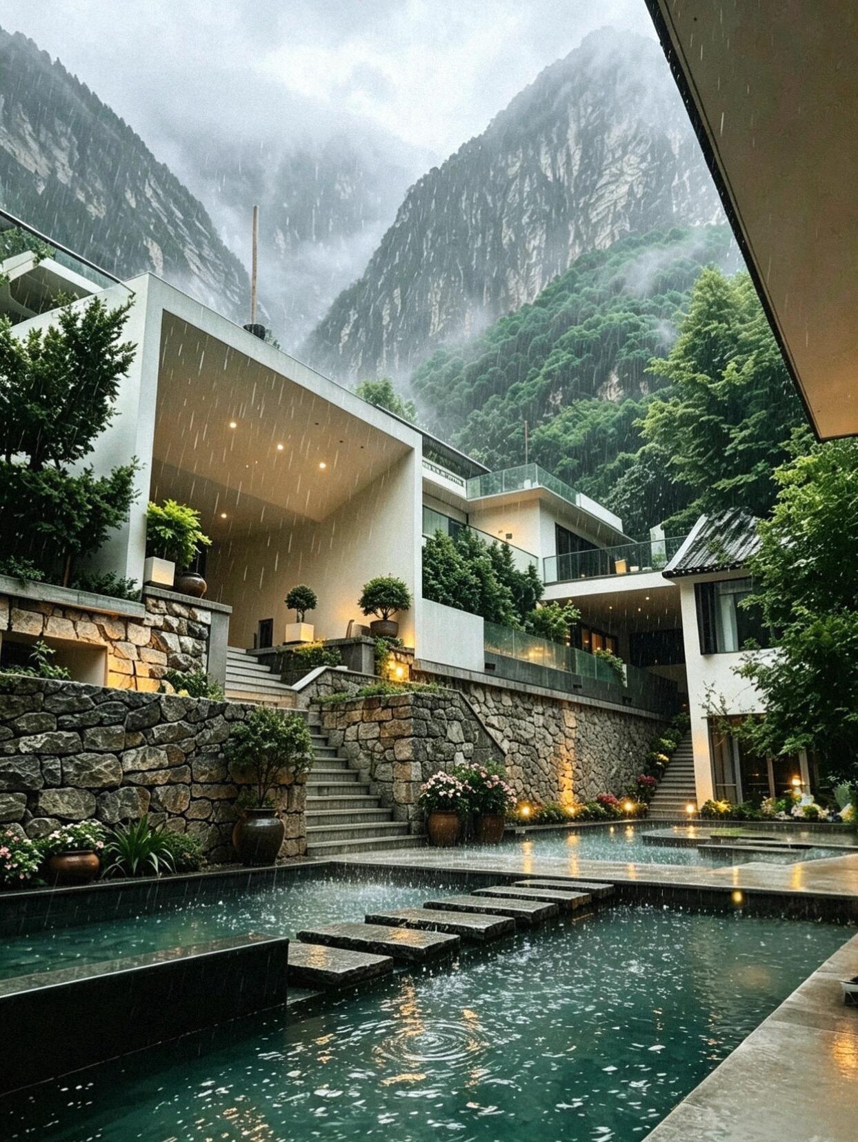 新乡📍郑州1h直达！山野小院！好chi.1️⃣民宿坐落于宝泉景区内?...