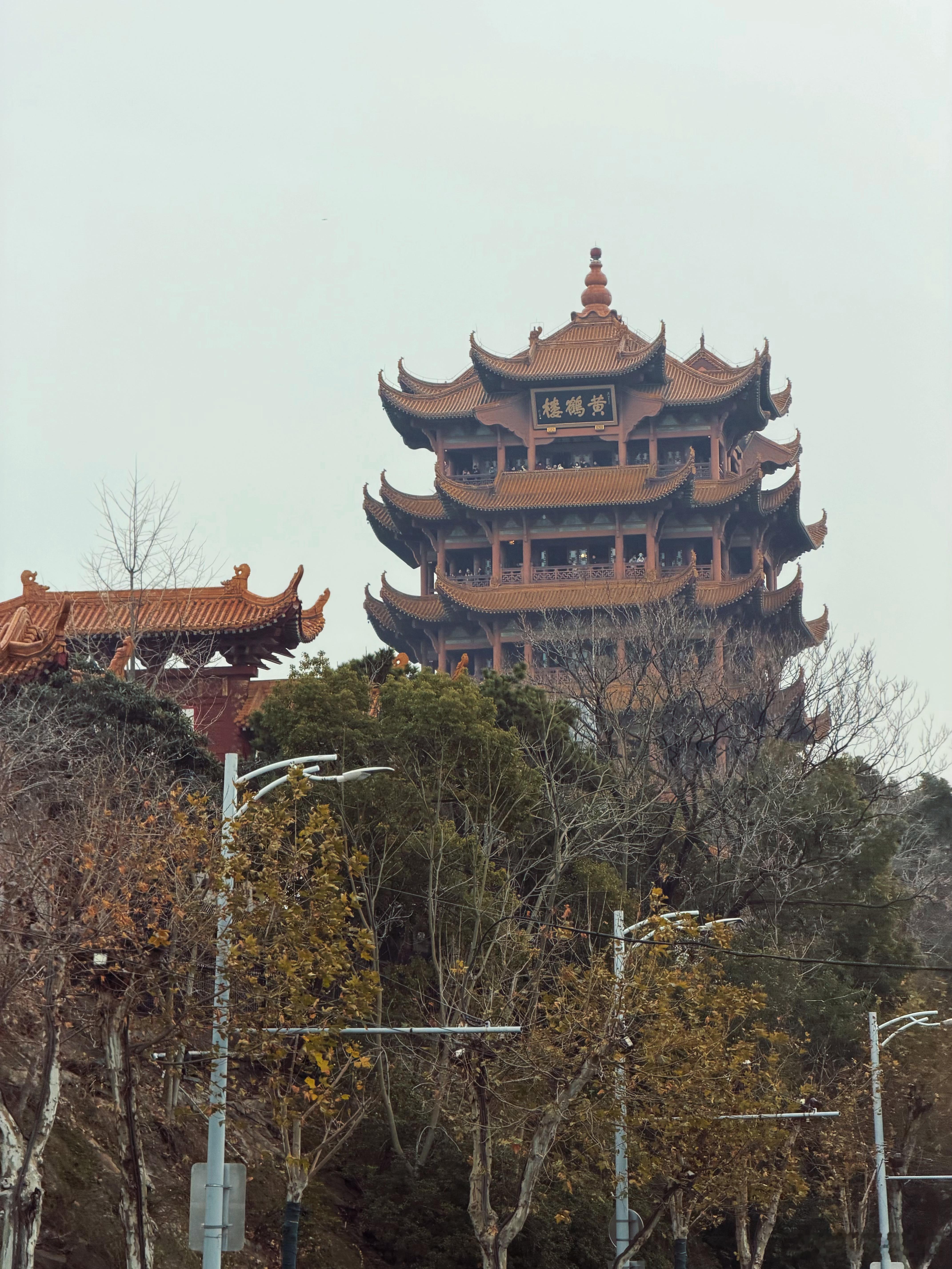 好多年没来武汉了，来看看武汉长江大桥，来看看智驾怎么应对这座城市*.。(๑･∀･