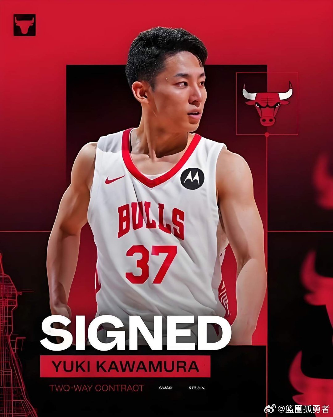 河村永辉考虑来到CBA 日本男篮核心河村勇辉目前已经成为NBA自由球员，继续留在