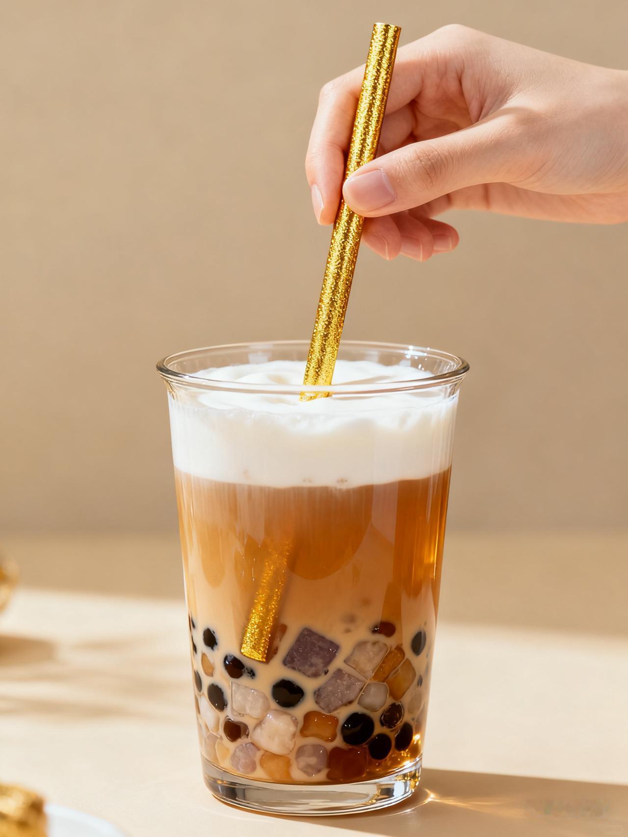 惊！10万黄金吸管喝奶茶，一不留神弄丢啦！
 
最近，浙江诸暨的寿先生可算是“火