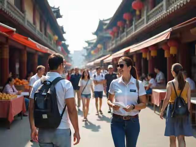 老外舍不得离开？中国春节的魔力让全球游客彻底被圈粉！  

在机场安检通道，意大