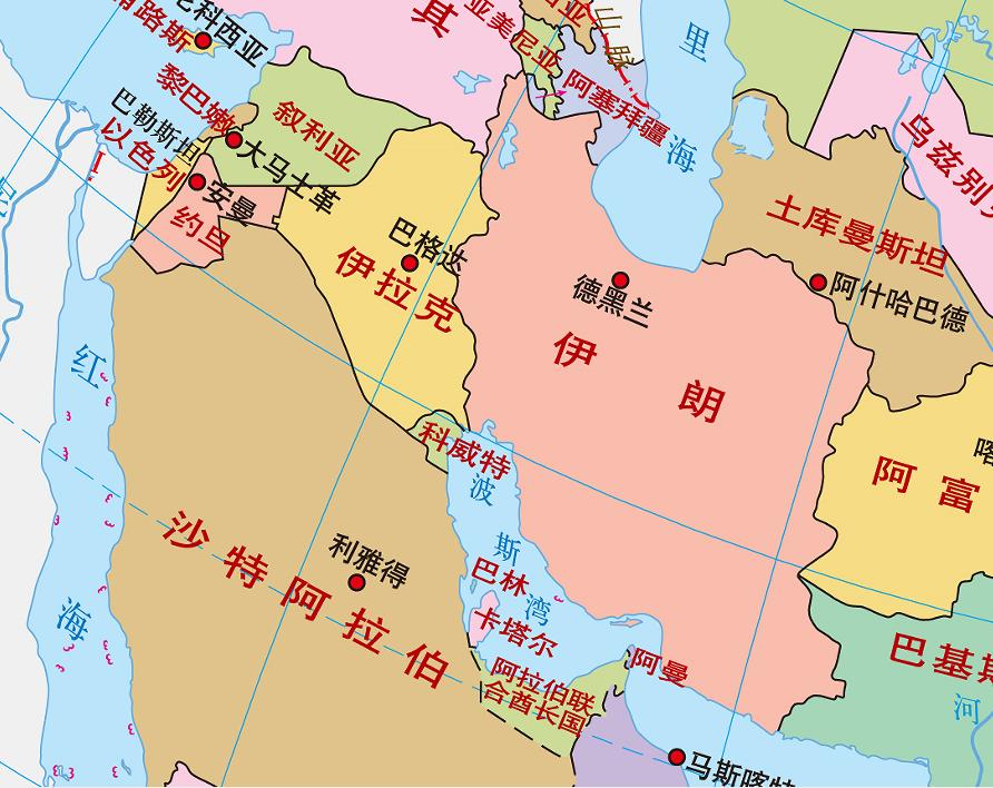 伊朗和伊拉克地理位置优越，石油、天然气资源丰富。伊朗 伊拉克