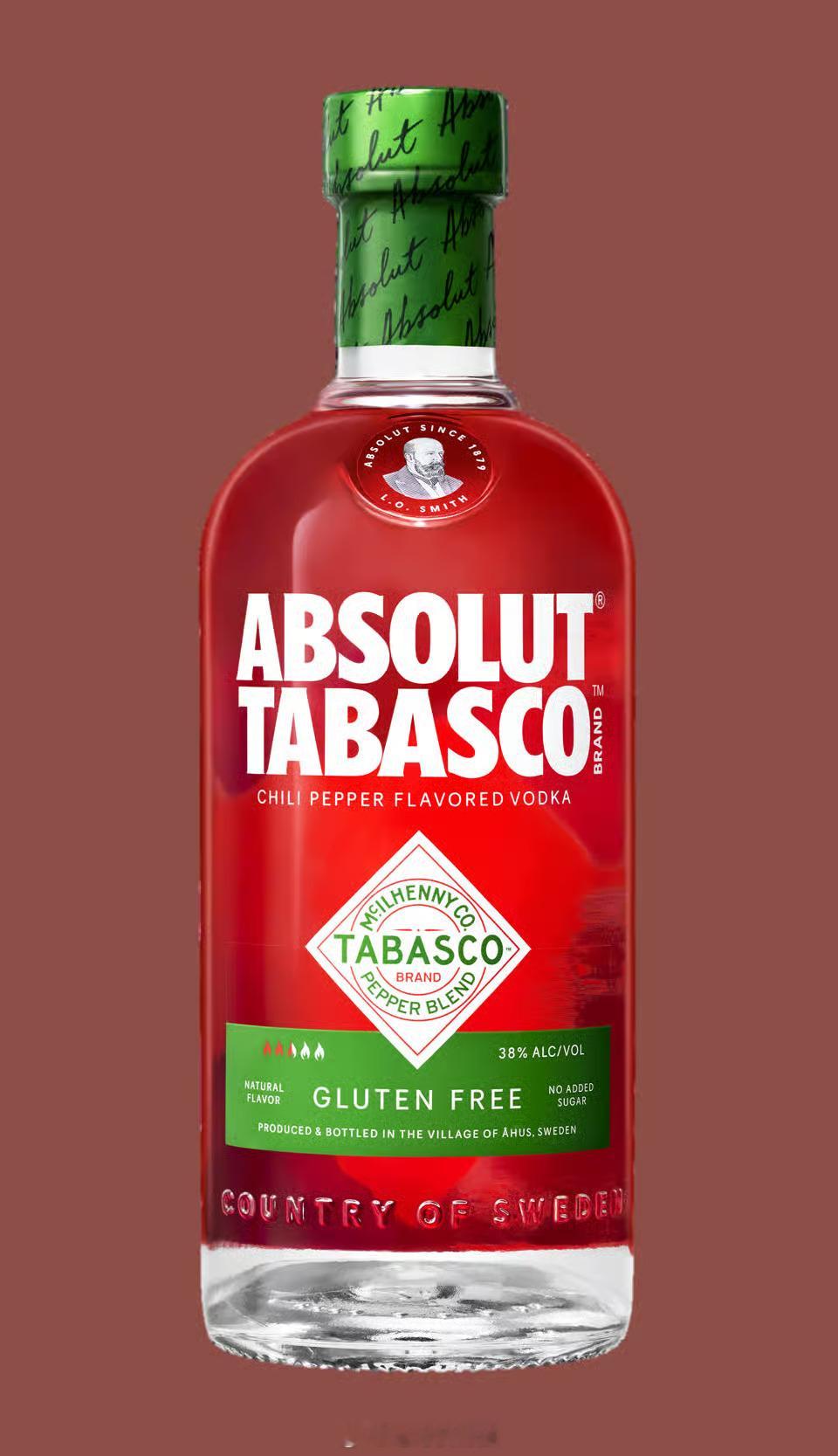 ABSOLUT TABASCO 绝对伏特加辣椒籽推广套装。绝对伏特加 辣椒籽 绝