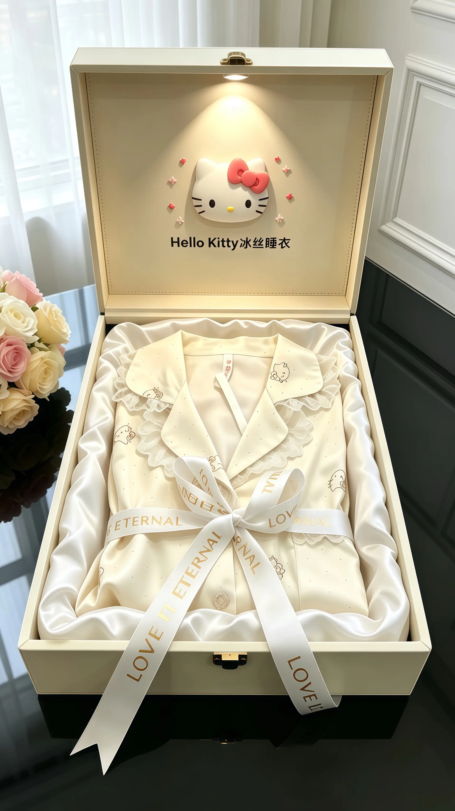 睡衣家居服好物推荐Kitty猫少女心好物 家居服仪式感