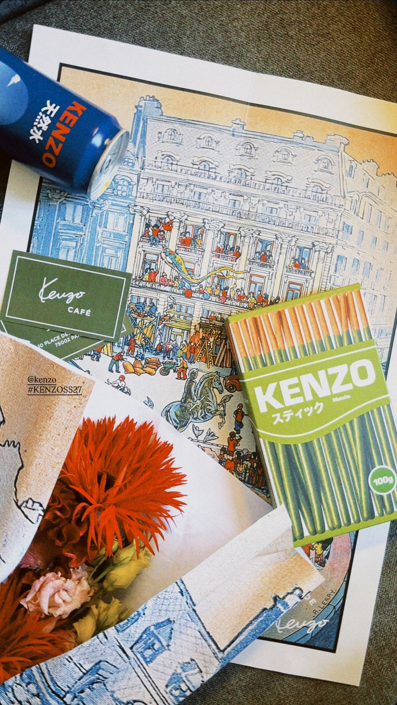 政瞳  快拍更新Kenzo 