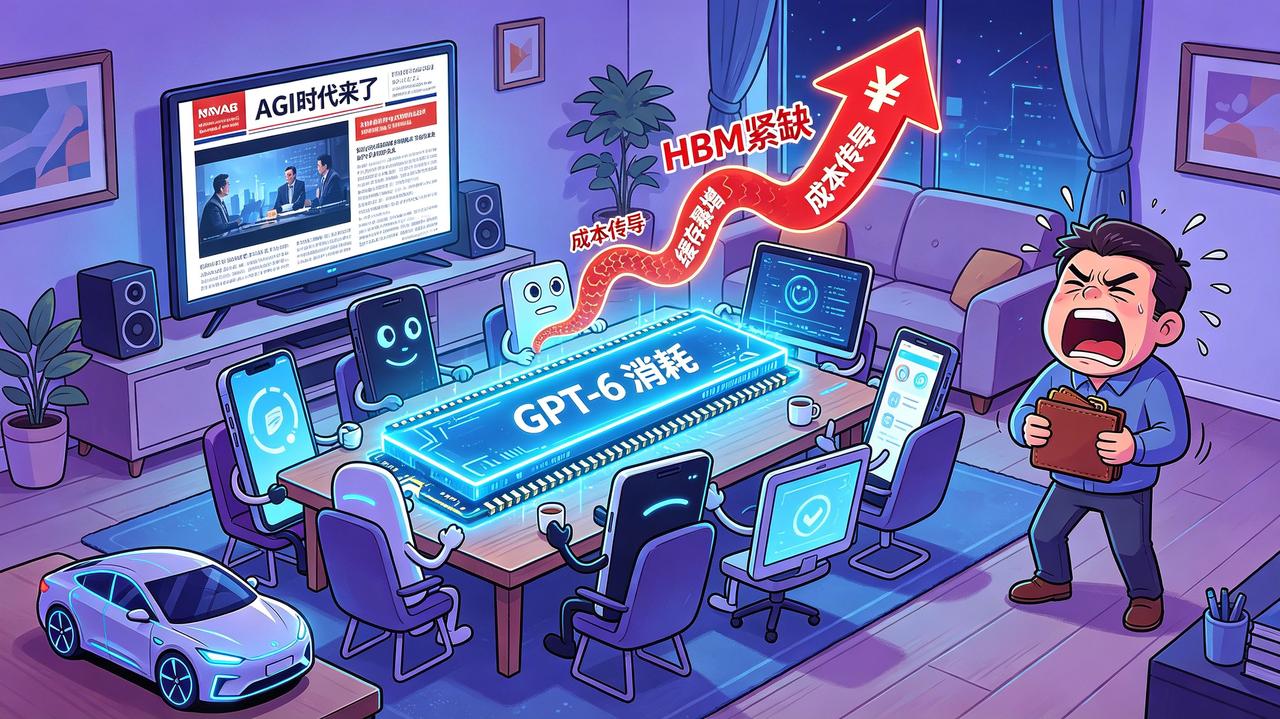 全网都在热议 GPT‑6 发布，都在聊 AGI 时代来了。

但有个问题。

G