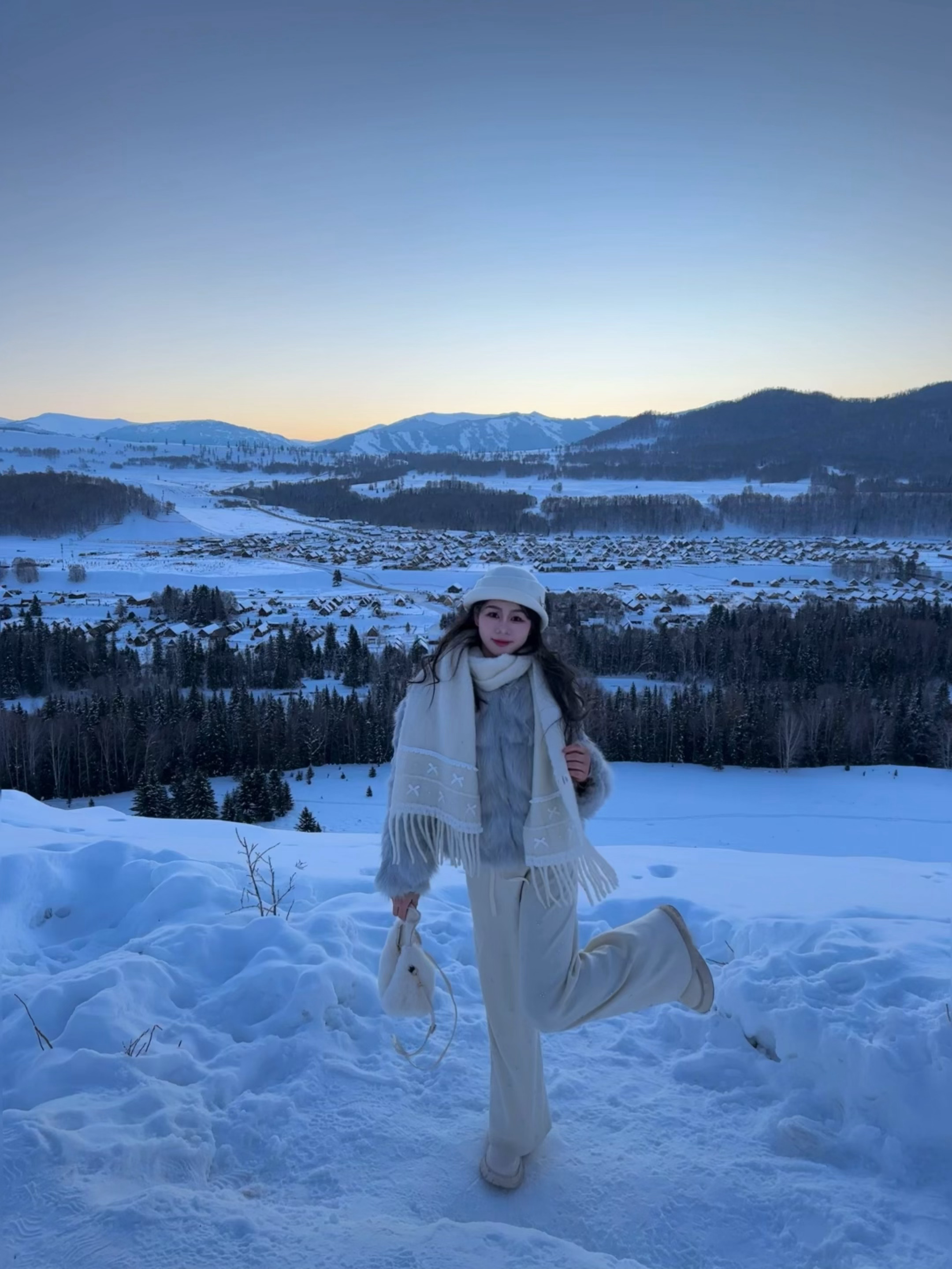 零下三十度的禾木🌲 