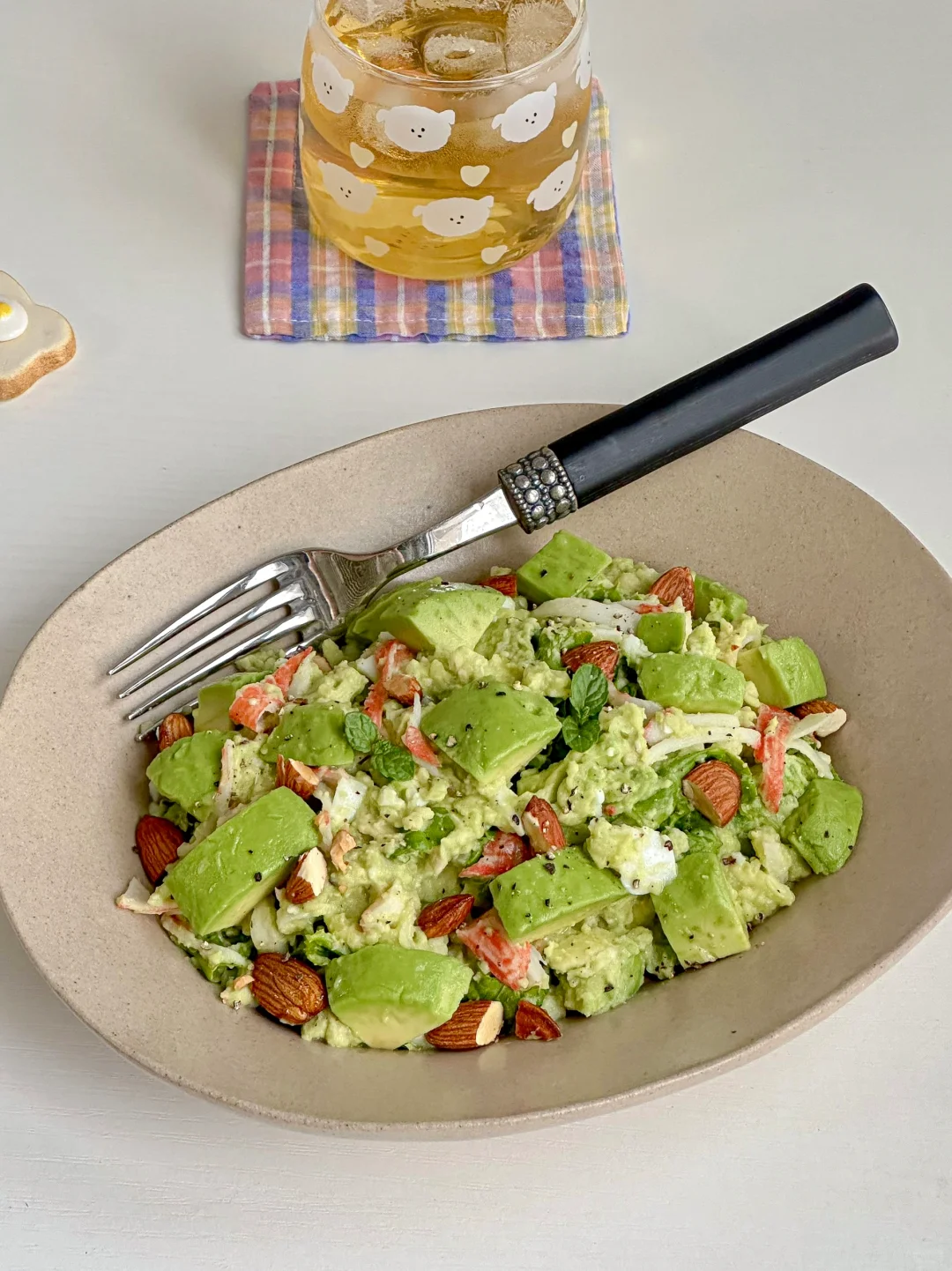 夏日轻食🥗来一份绵密的🥑牛油果土豆泥沙拉