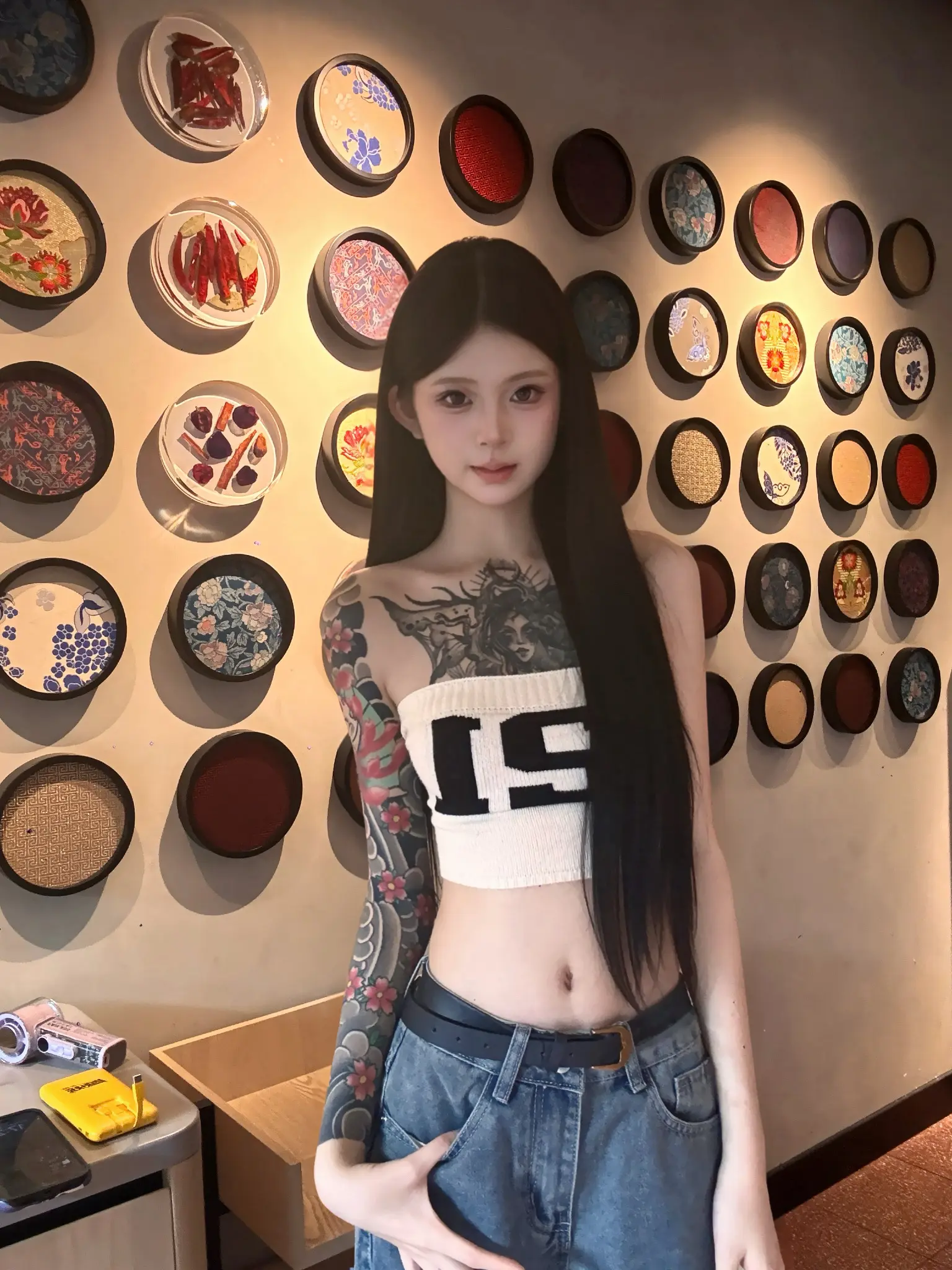 嗨 帅哥 （吹口哨）一个人玩微信啊（摘下墨镜）（撩刘海）跟姐唠唠呗（单...