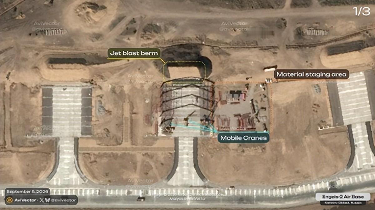 俄轰炸机住进混凝土盒子，中美空军要不要补课？

恩格斯-2空军基地正在修建至少1